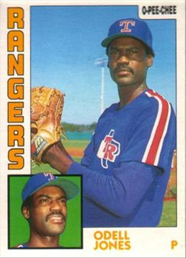 1984 O-Pee-Chee Baseball Cards 382     Odell Jones